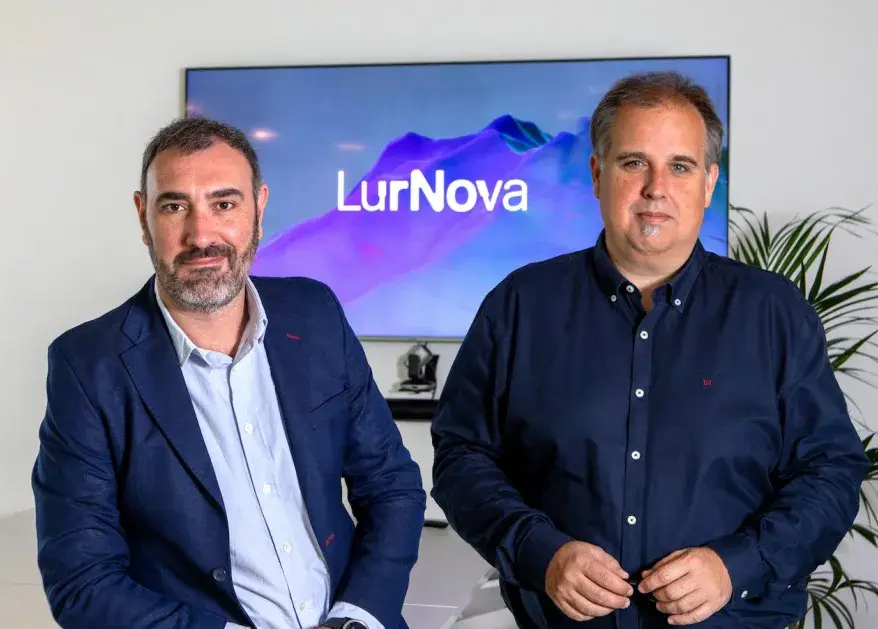 Gaizka Menchaca y Rodrigo Martínez, promotores de Lurnova